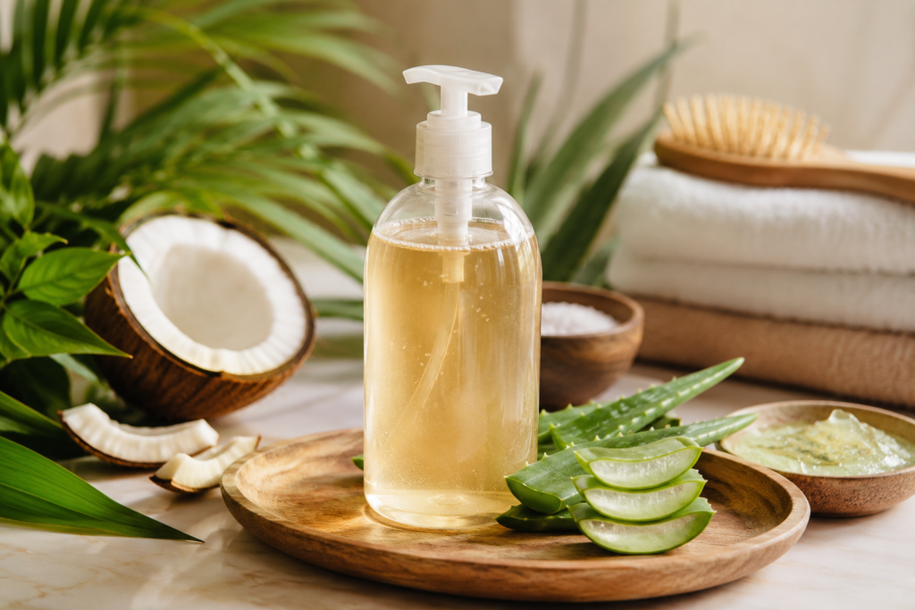 how to make natural shampoo