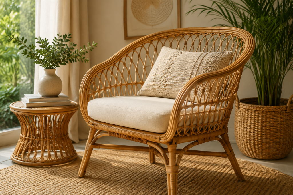 what is a rattan chair